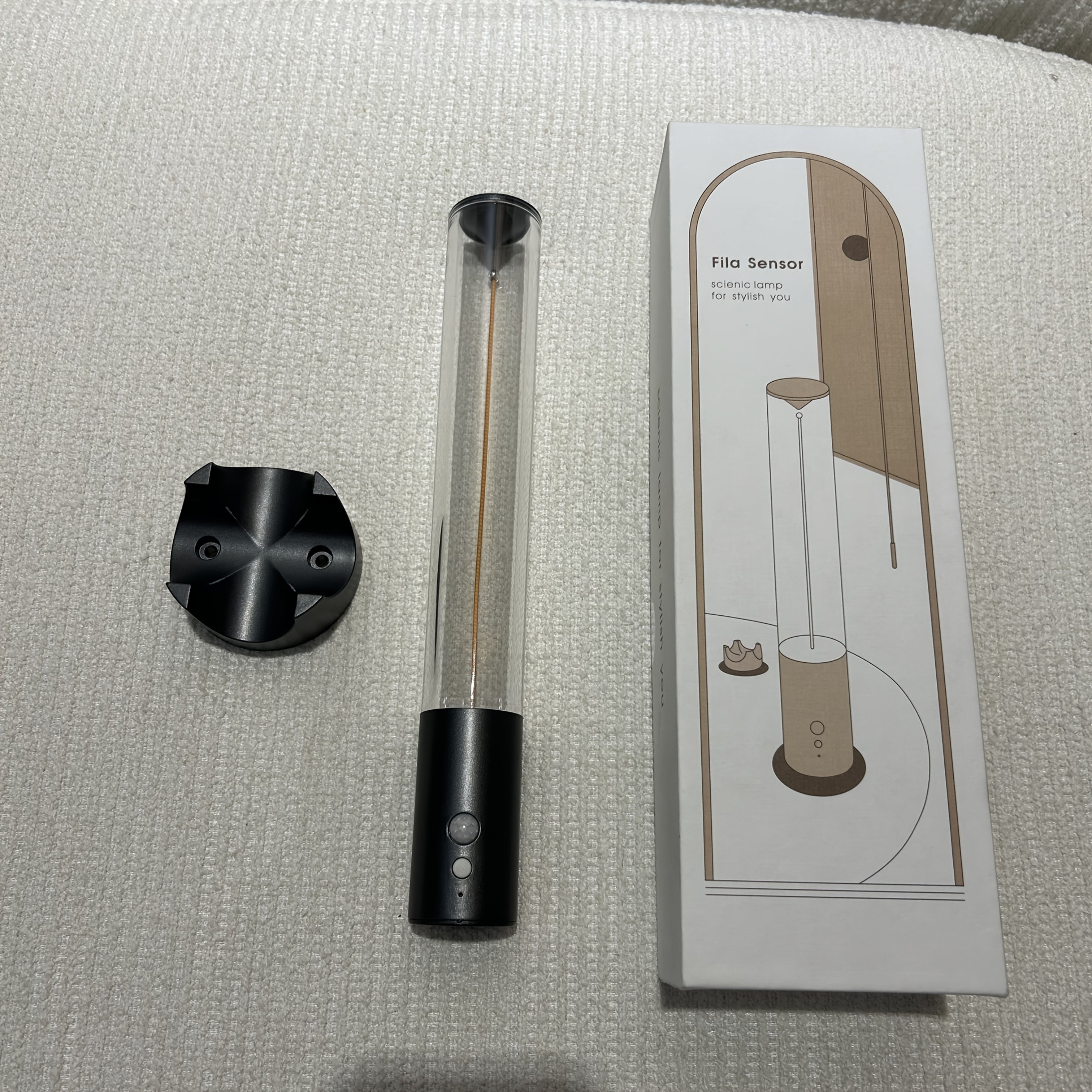 Современная USB-заряжаемая магнитная сенсорная настольная лампа с LED-атмосферным освещением для прикроватной тумбочки, кемпинга, баров.