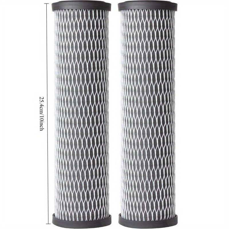 Water Filter Replacement 2-Pack with 5 Micron Sediment Filtration 6.35cm x 25.4cm