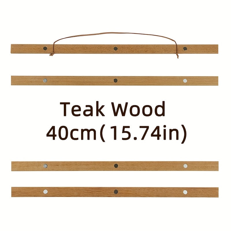 Деревянные магнитные зажимы для подвешивания постеров, холстов и фотографий.