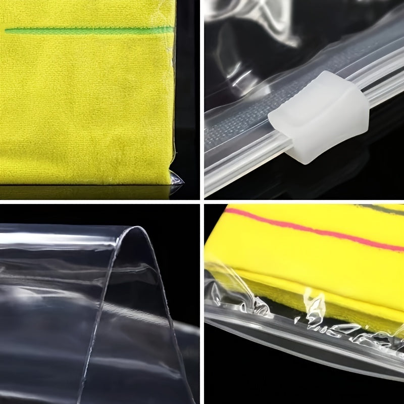 50 dona shaffof 14 Mil qayta ishlatiladigan Ziplock sumkalar, atıştırmalıklar, urug'lar, zargarlik buyumlari uchun paketlash