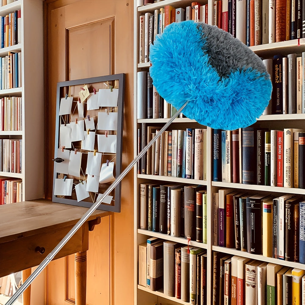 Universal Telescopic Ceiling Fan and RV Roof Cleaning Brush