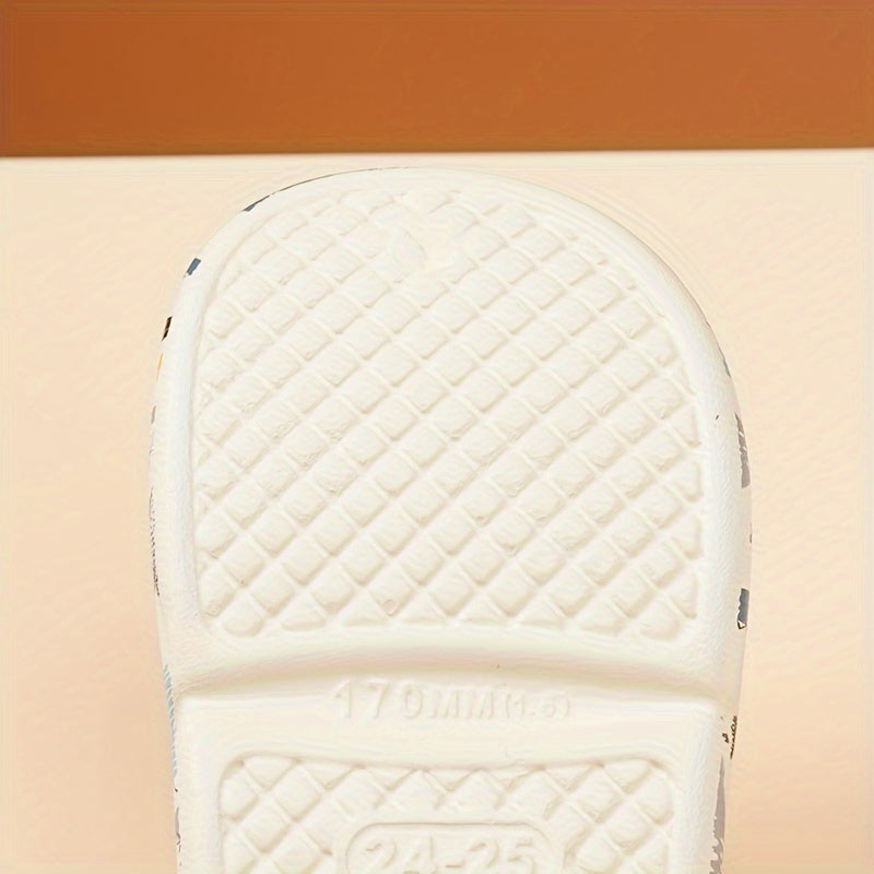 Boys' All-Season EVA Clogs with Non-Slip Sole and Round Toe