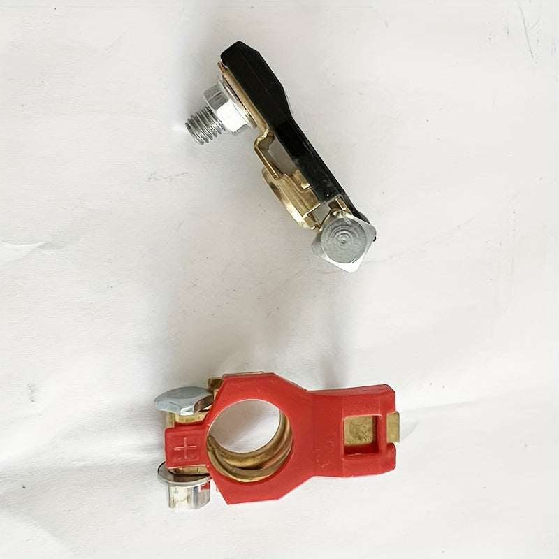 Battery Terminal Clamps Copper Alloy Car Battery Connectors No Electricity Required