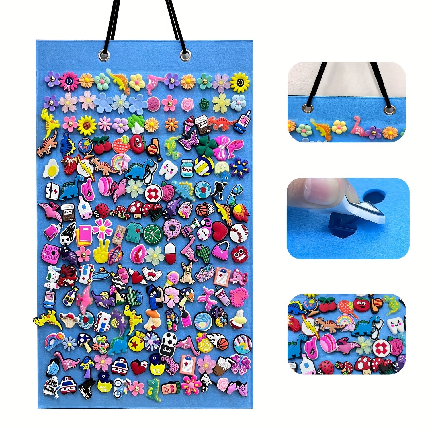 Круглая доска для хранения украшений с крючком для подвешивания аксессуаров и мелочей