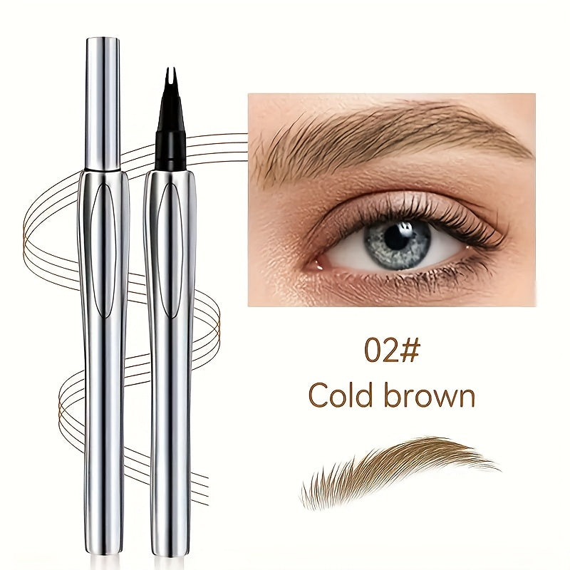 Set de lápices para cejas para mujer, a prueba de agua y de larga duración, 3 colores