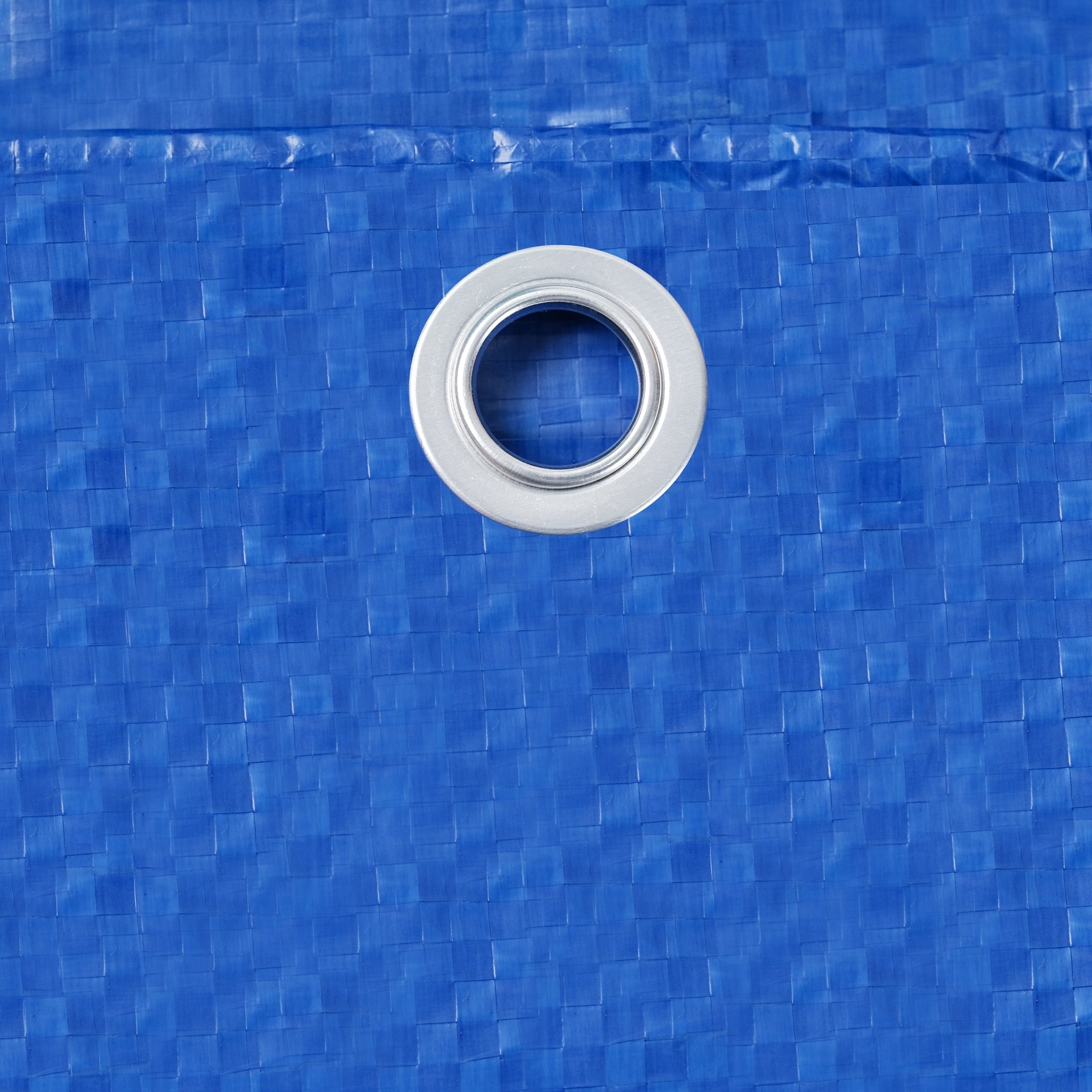 Голубой водонепроницаемый пластиковый брезент прочный легкий для кемпинга и активного отдыха