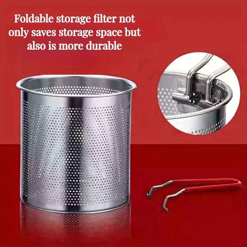 Oshxona uchun paspasli zanglamaydigan po'latdan yasalgan qovurilgan idish, induksiya va gaz pechlari uchun mos