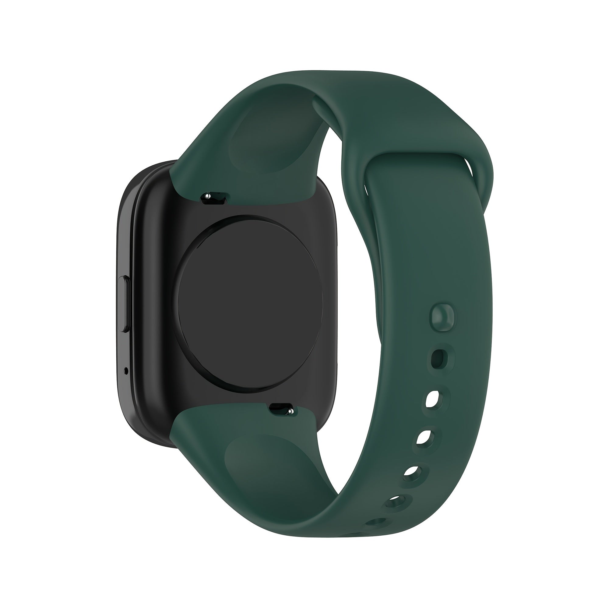 Silicone Watch Strap for Redmi Watch 3 Active and Lite Replacement Metal Buckle