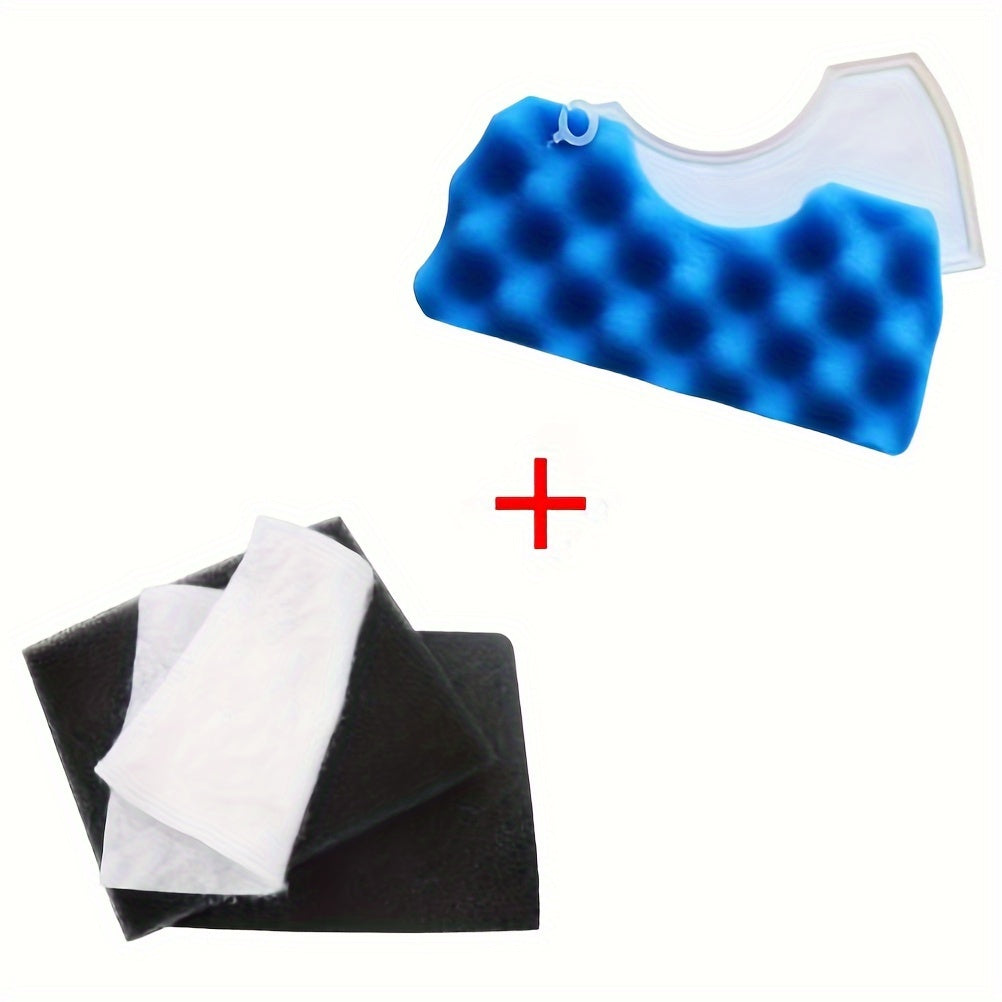Replacement Vacuum Filter Kit for SC43-47 SC4520 HEPA and Washable Sponge Filters