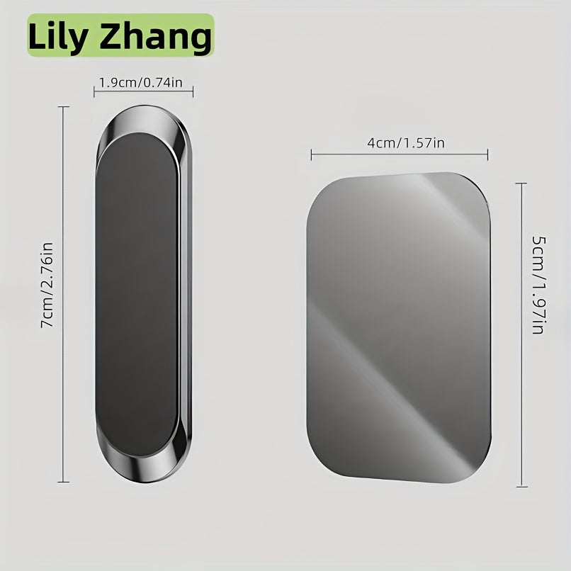 Car Phone Holder Aluminum Alloy Waterproof Dashboard Mount Secure Navigation