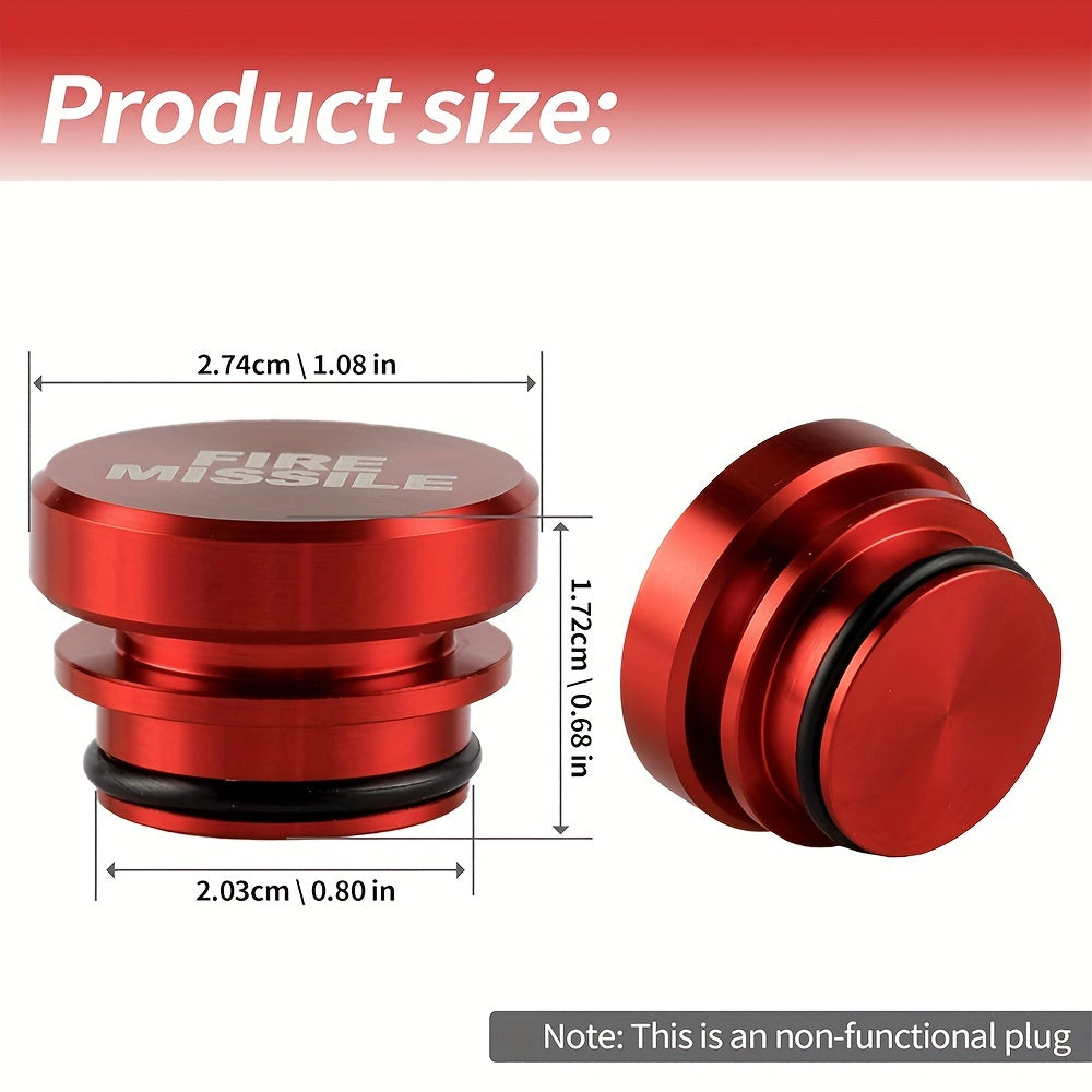 Alüminiy avtomobil ro‘zg‘or qopqog‘i changga qarshi, chiqarish tugmasi, bezakli, ko‘pchilik transport vositalariga mos keladi