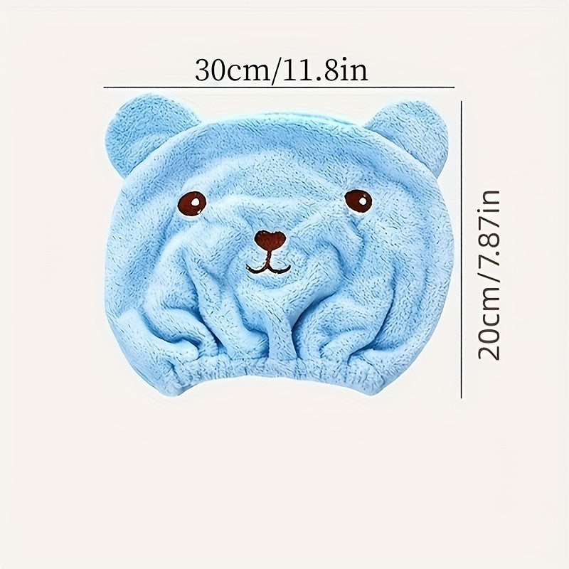 Microfiber Hair Towel Wrap for Women Long Thick Curly Hair Quick Dry Turban