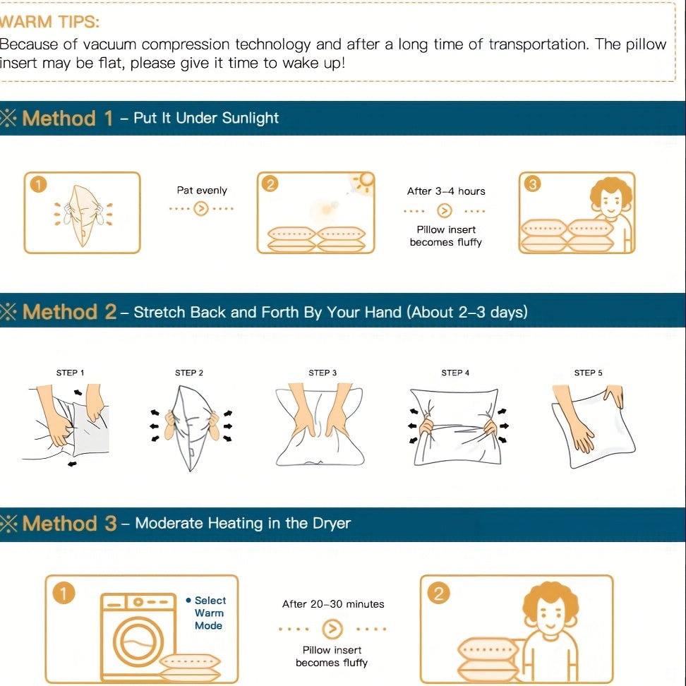 4 Square Cushion Inner Pillow Inserts Soft Fluffy for Bed Sofa Decor