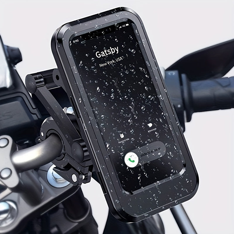 Universal suv o'tkazmaydigan, shokga chidamli velosiped va mototsikl uchun telefon tutgichi