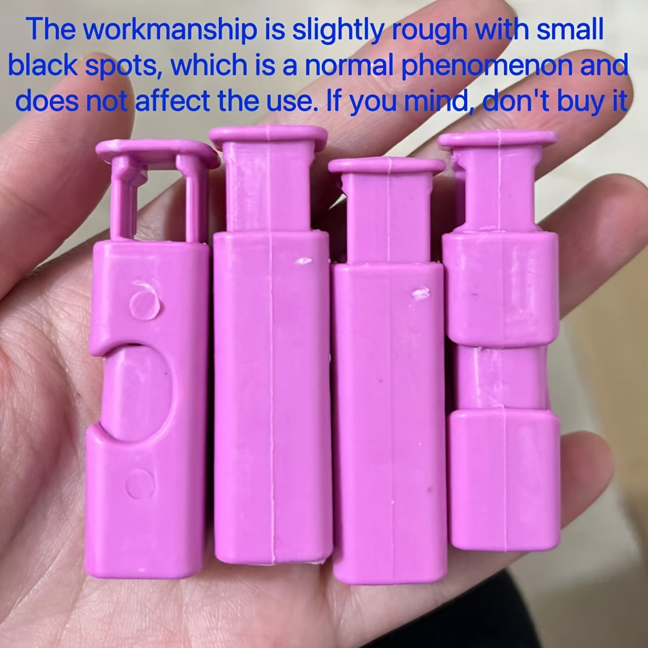 Juego de 5/10 clips de cierre para bolsas de alimentos para almacenamiento de alimentos frescos reutilizables, pinzas de plástico