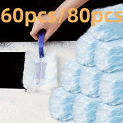 Disposable Electrostatic Dusting Cloths Refill Pack 60/80 Sheets for Home and Car Cleaning