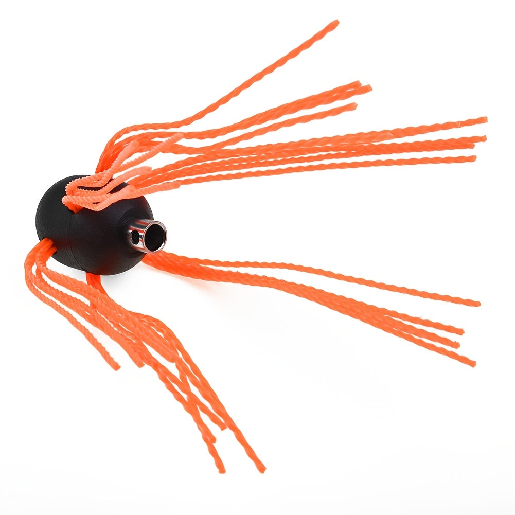 Nylon Brush Head with Reinforced Chimney Brush and Chrome-Plated Chuck Converter