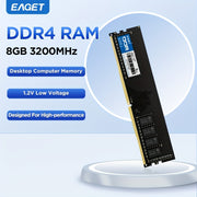 8GB 16GB DDR4 RAM 3200MHz Desktop Memory for Intel AMD Motherboards