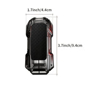 High-End Zinc Alloy Car Key Cover for EV Models Durable Remote Shell