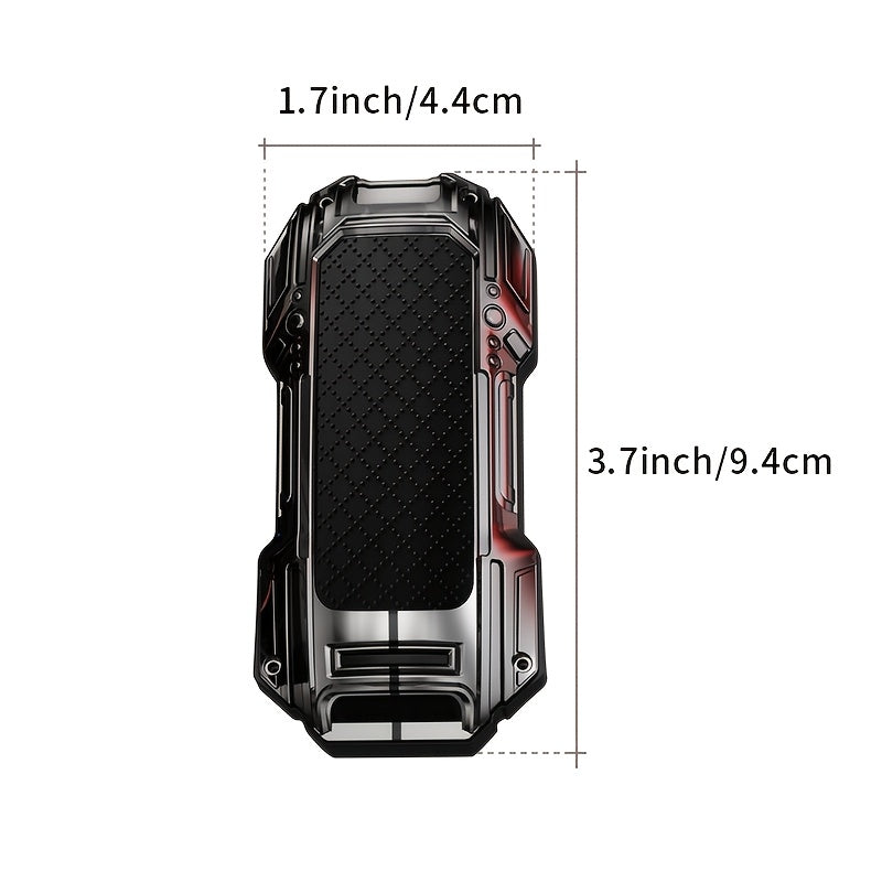 High-End Zinc Alloy Car Key Cover for EV Models Durable Remote Shell