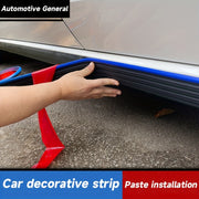 Universal Car Side Skirt Anti-Collision Scratch Guard Mud Flap Edge Protector