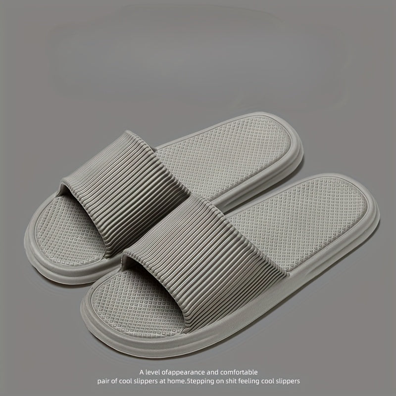 Women's Non-Slip Solid Color EVA Indoor Outdoor House Slippers