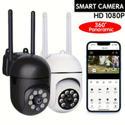 1080P Wireless PTZ Security Camera with Two-Way Audio Motion Detection Night Vision Outdoor