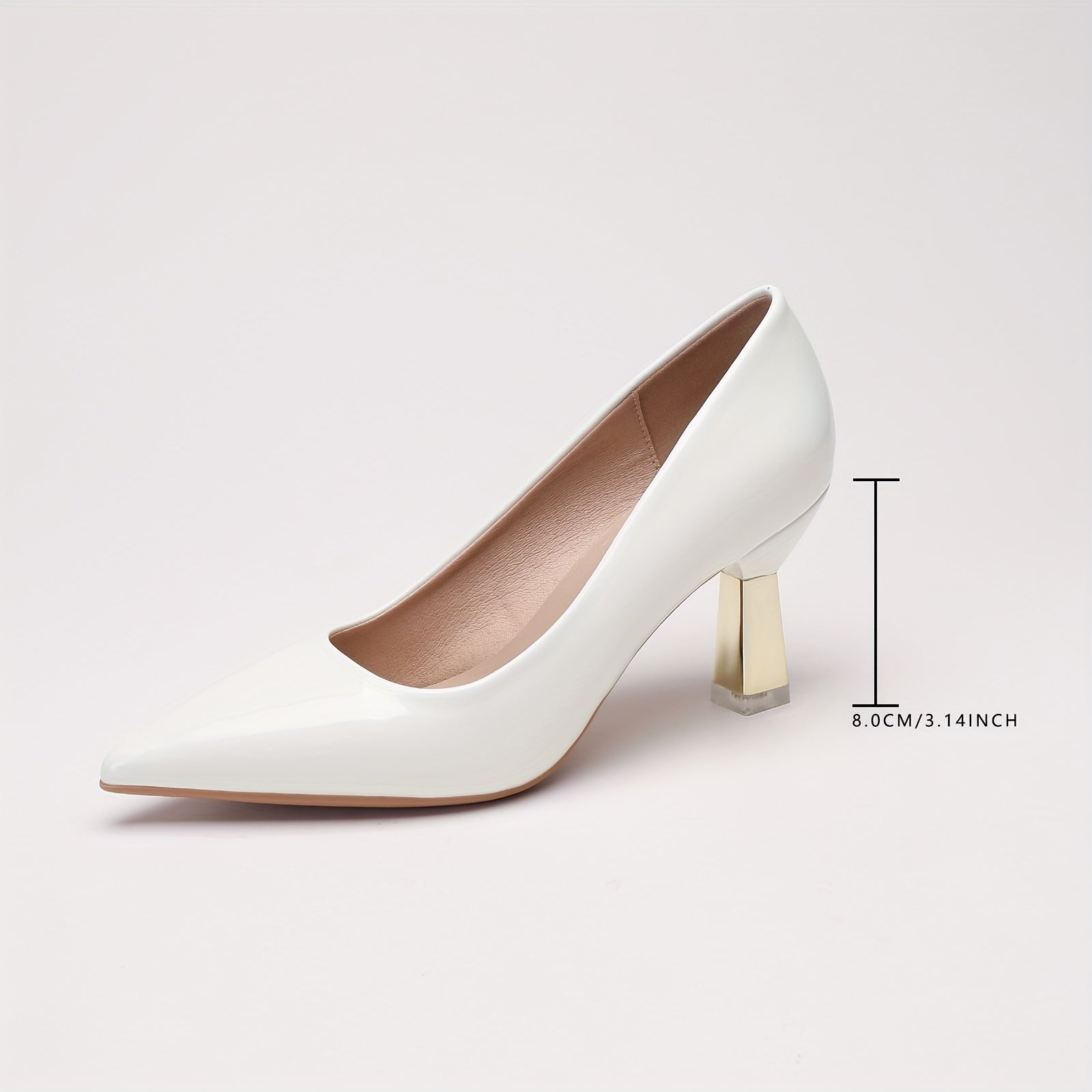 Women's Pointed Toe Thin Heel Shoes Versatile High Heels
