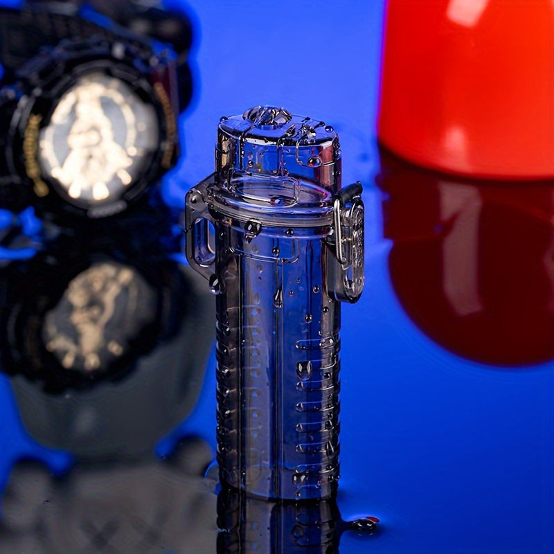 s: Suv o'tkazmaydigan sham yoqadigan saqlash qutisi, sayohat va ochiq havoda foydalanish uchun portativ himoya