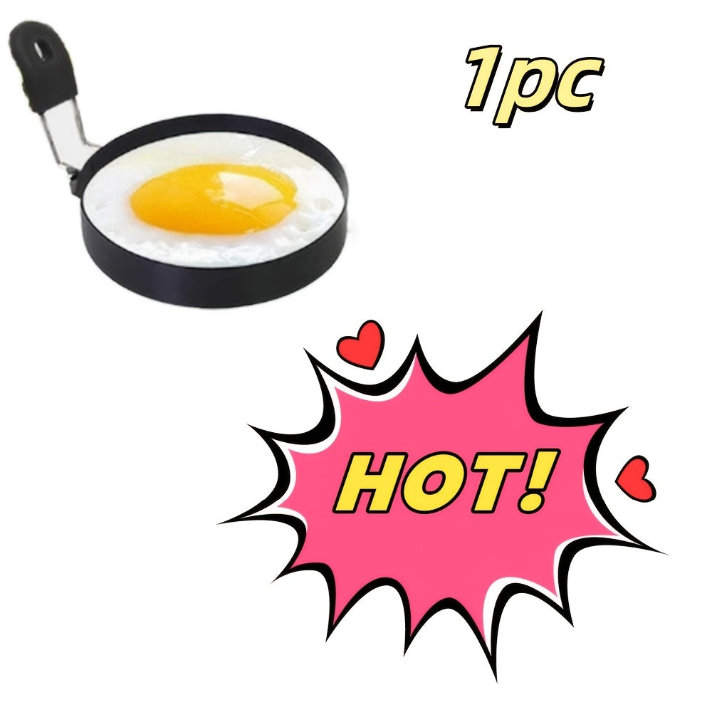 Molde de anillo para huevos de acero inoxidable para huevos redondos y panqueques, utensilio de cocina antiadherente