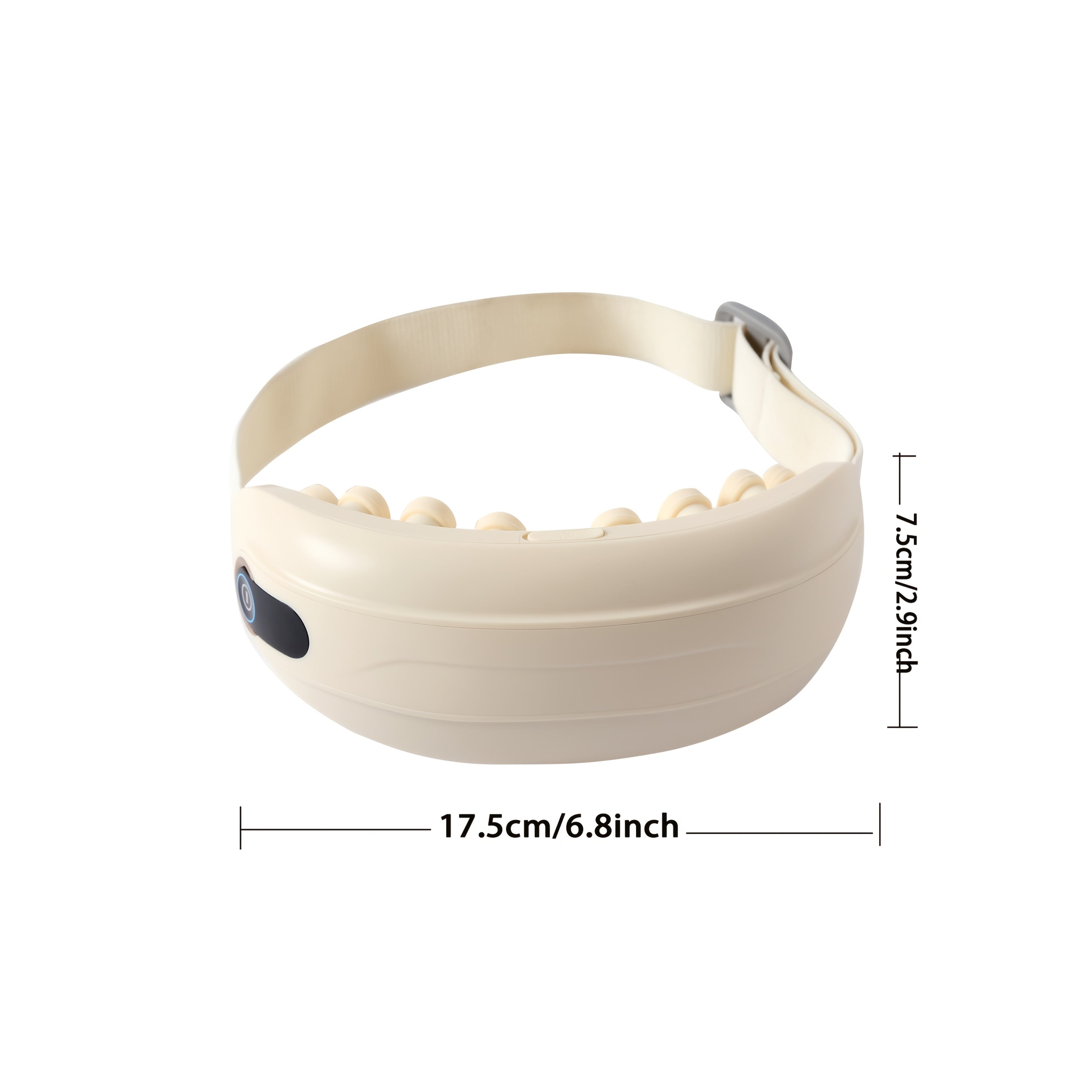 4 rejimli aqlli qayta zaryadlanadigan ko'z massajchisi, USB zaryadlash, og'riqli, quruq ko'zlar uchun portativ yengillik.