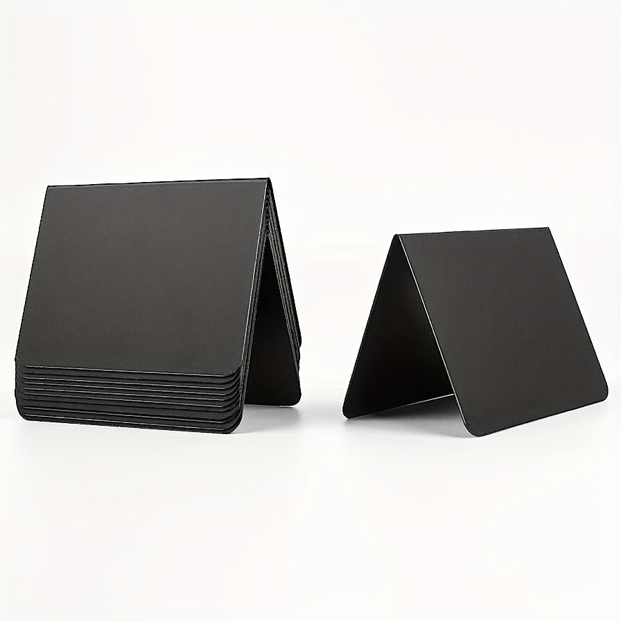 Set of 22 Reusable Mini Chalkboard Signs with Liquid Chalk Marker for Food Labeling