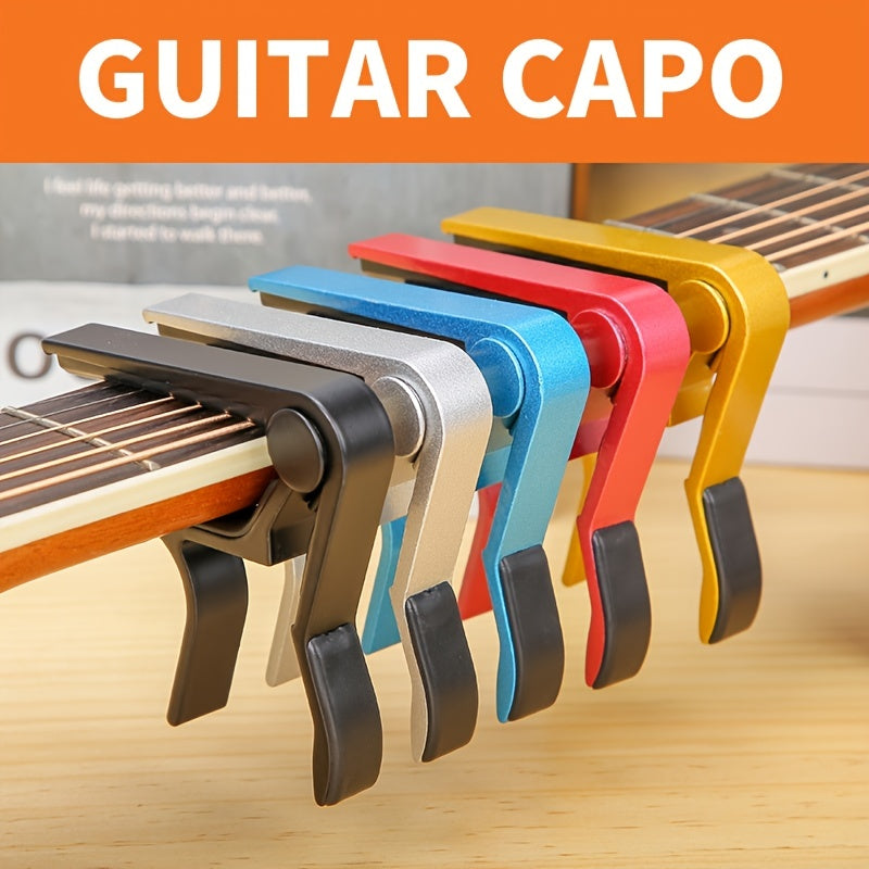 Aluminum Alloy Guitar Capo for Acoustic Electric Classical Ukulele with Tone Adjustment