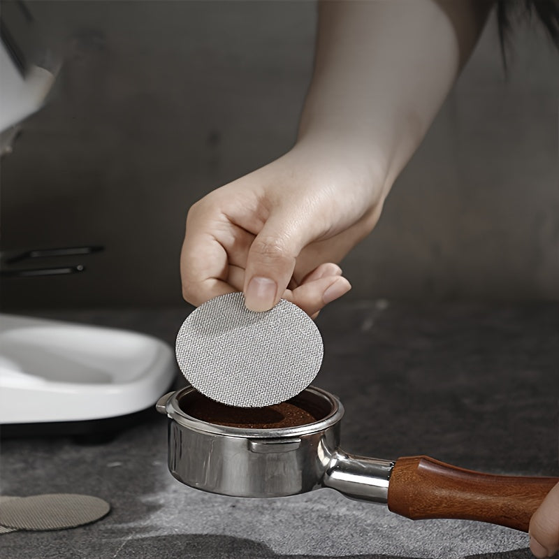 Stainless Steel Espresso Puck Screen Reusable 51mm for Coffee Machines