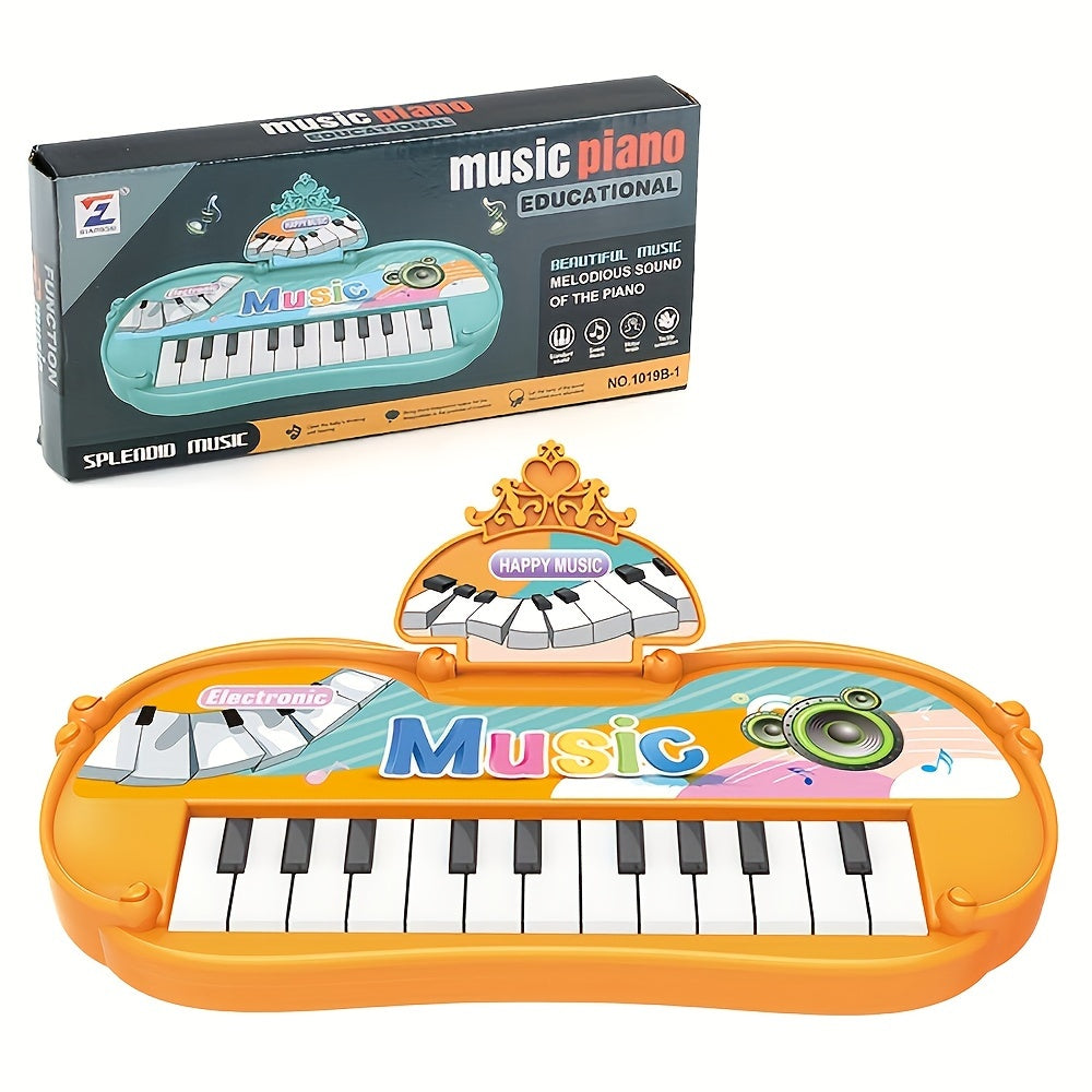 Electronic Keyboard Toy for Kids 13 Keys Educational Musical Instrument in Multiple Colors