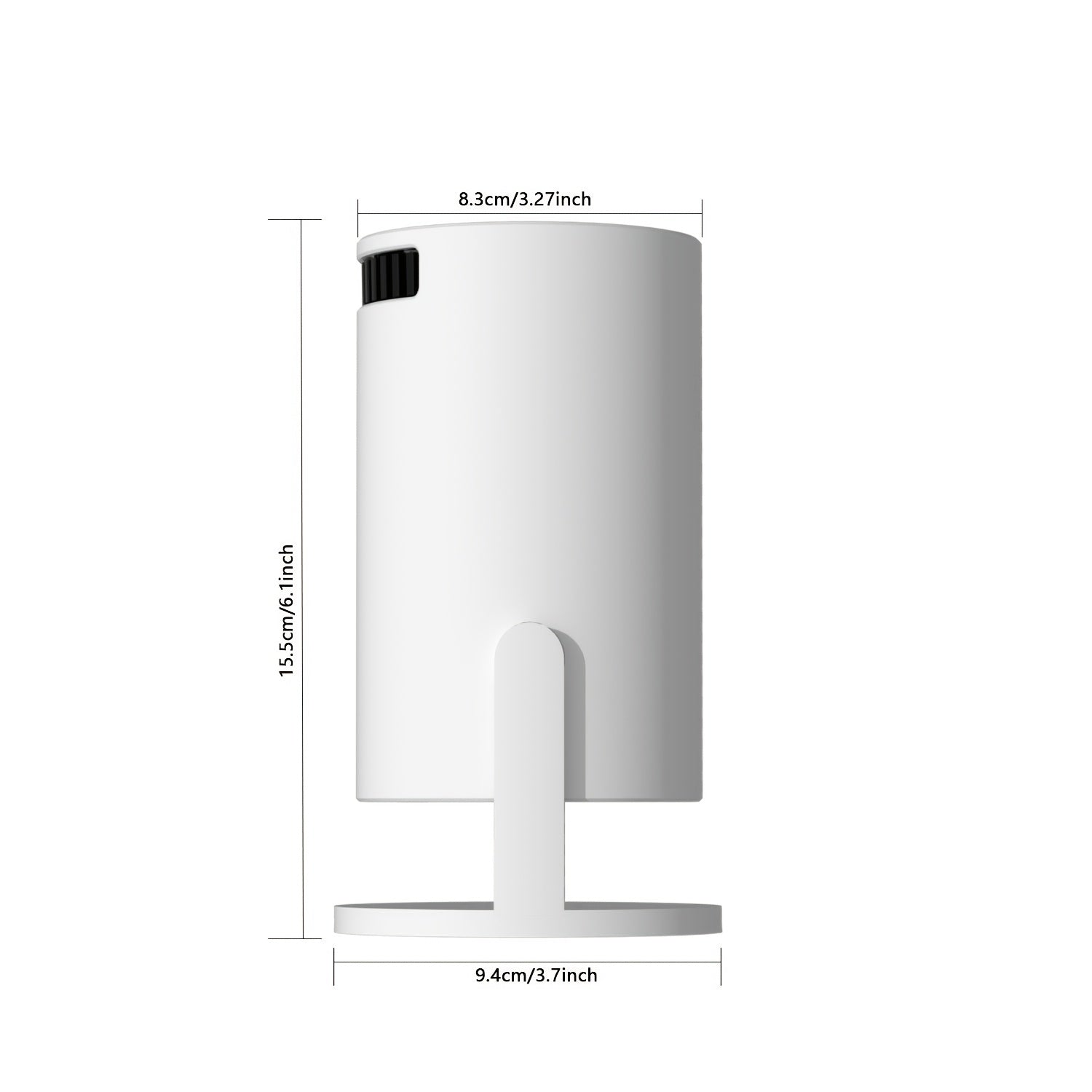 Small Portable Projector for Home Cinema and Parties with Built-in Speakers