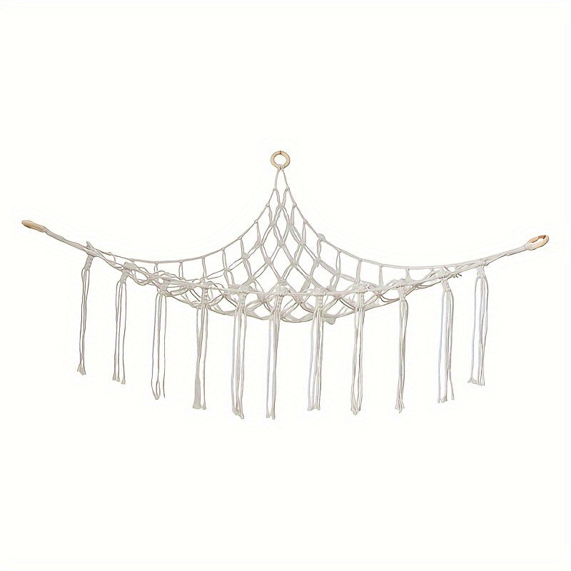 Plush Toy Storage Hammock Corner Organizer for Plush Toys Hats Socks