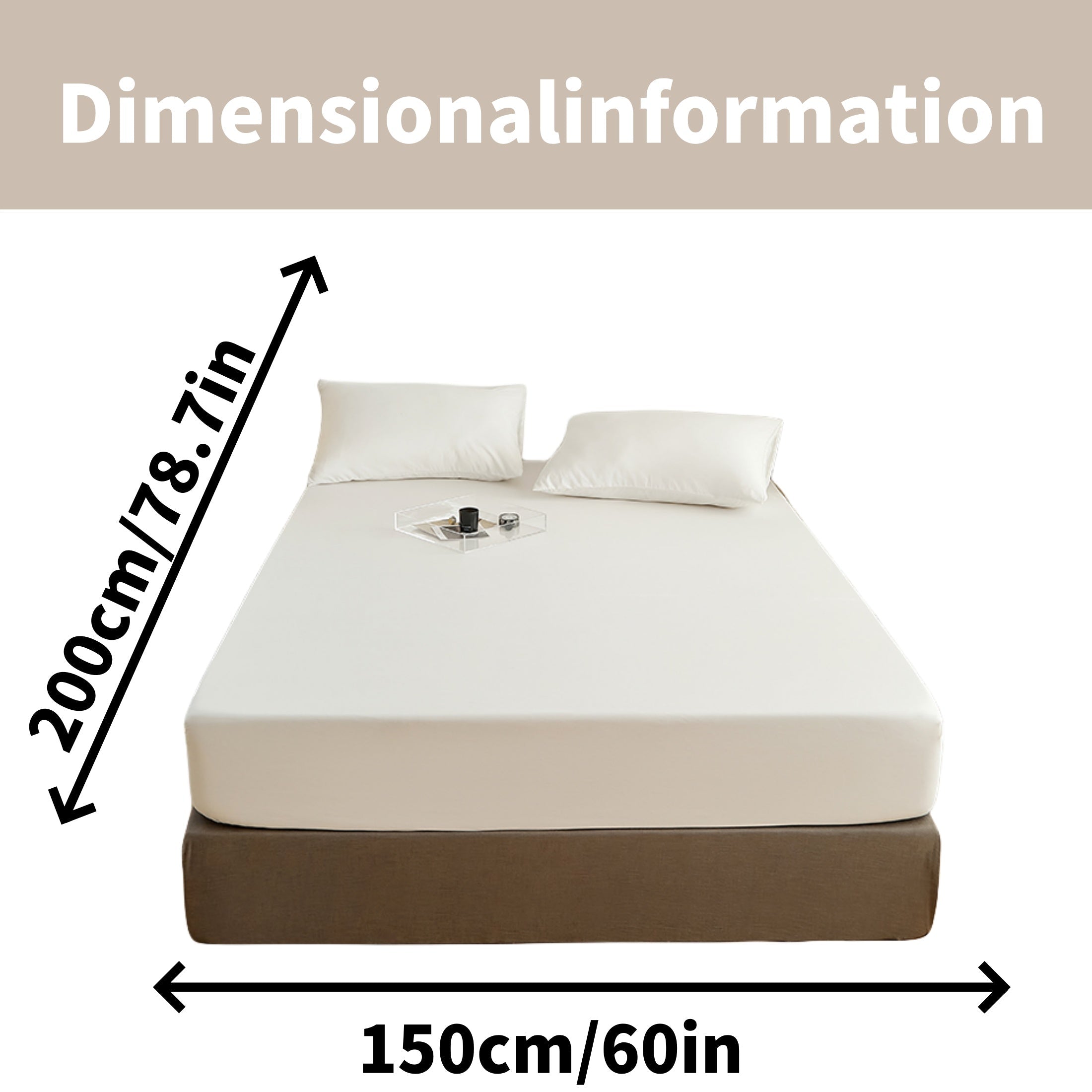 Juego de sábanas ajustadas de poliéster cepillado con 2 fundas de almohada, con bolsillo profundo, ropa de cama