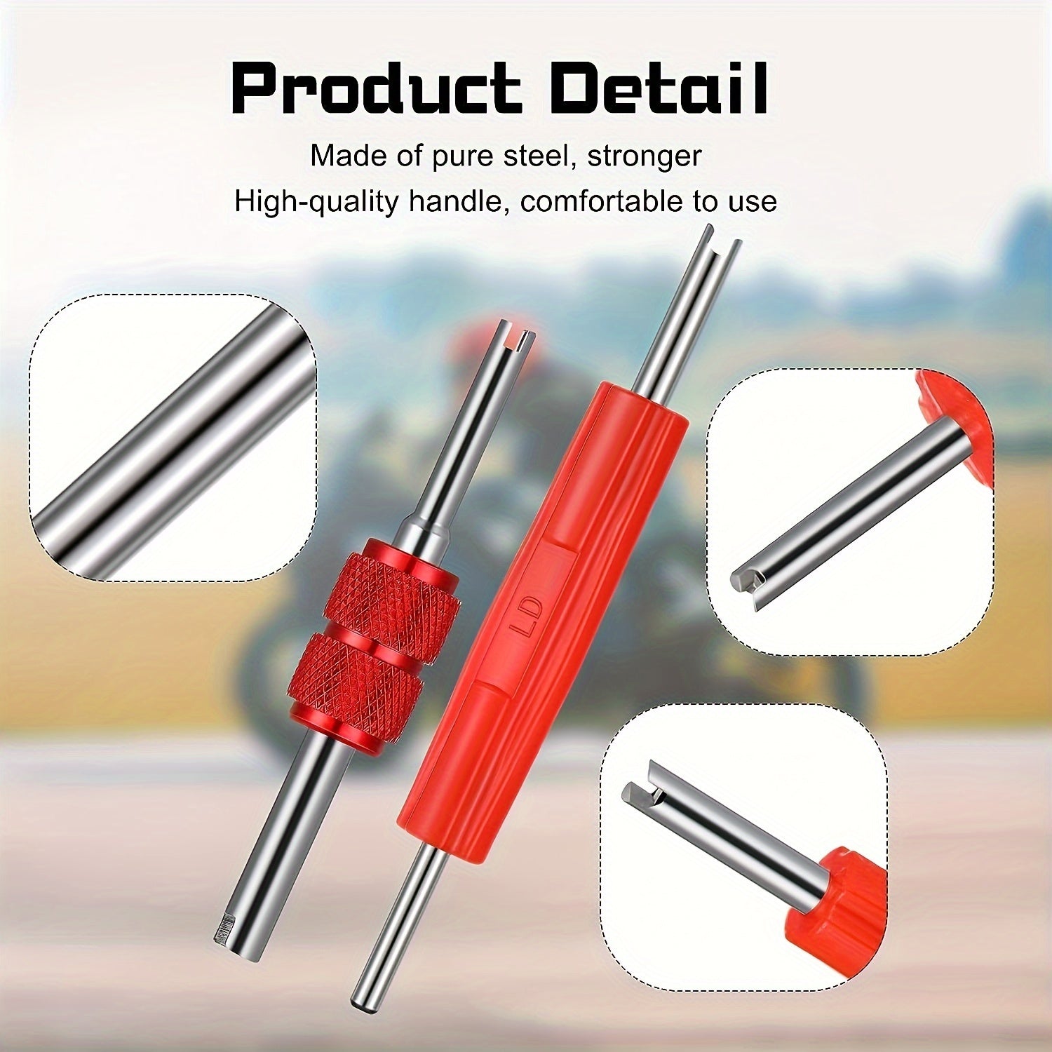 Four Pairs Double-Headed Sets for Crafts and DIY Projects