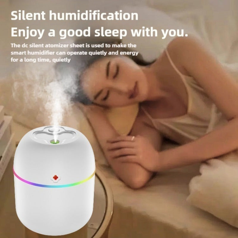 Portable USB Aromatherapy Diffuser Lamp Car Air Freshener Humidifier No Battery Required
