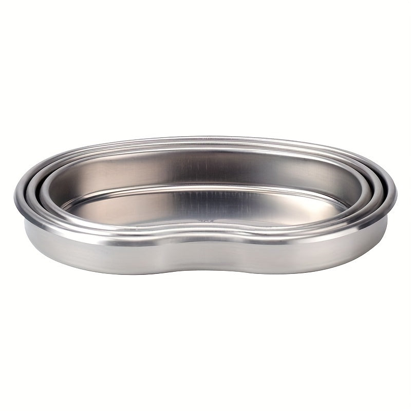 Stainless Steel Medical Instrument Tray for Tattoo, Dressing, Salon and Laboratory Use