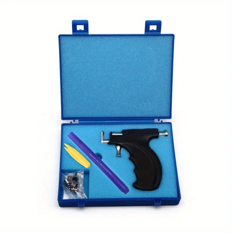 Professional Ear Piercing Kit with Piercing Gun and Studs for Salons and Home Use