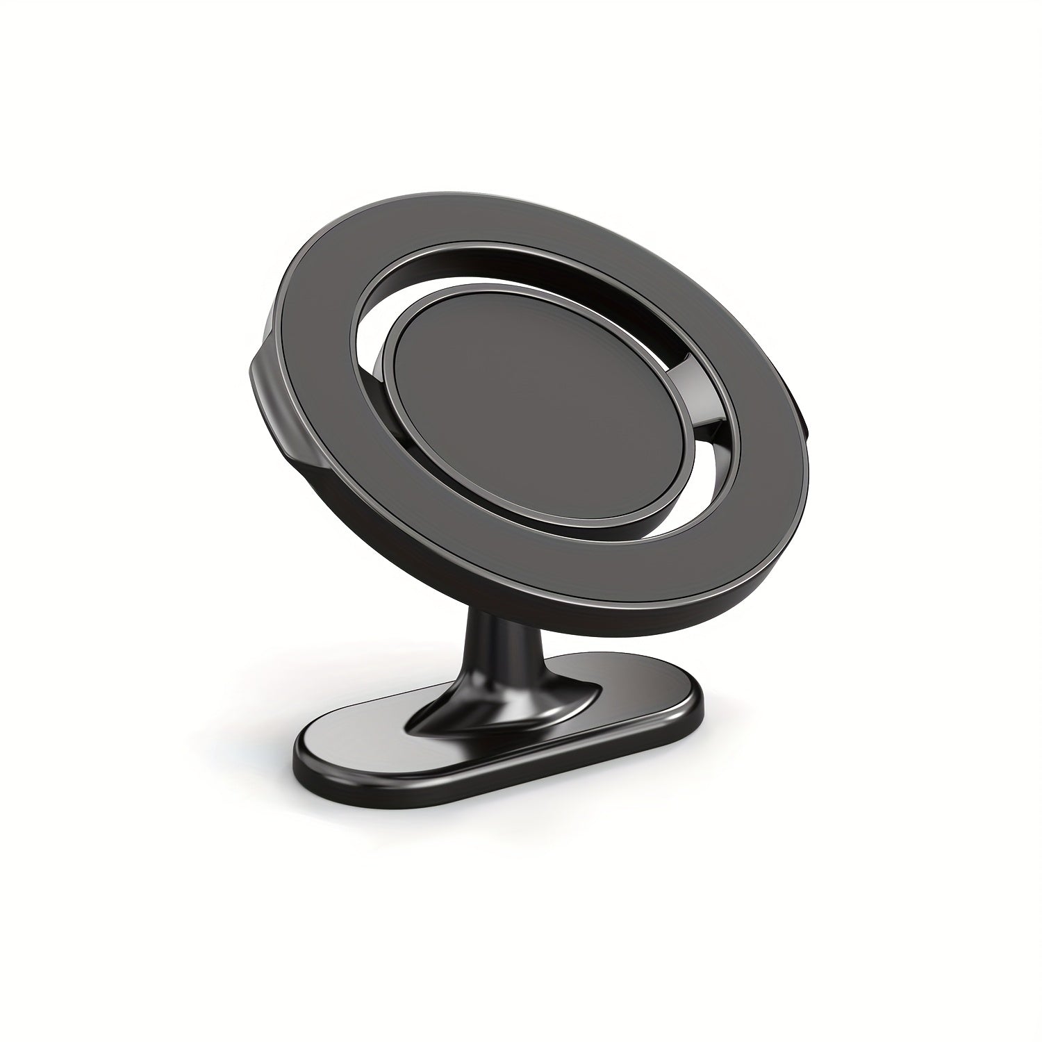 Metall avtomobil telefon uchun magnitli aylanuvchi va bukiladigan tutqich, panel uchun