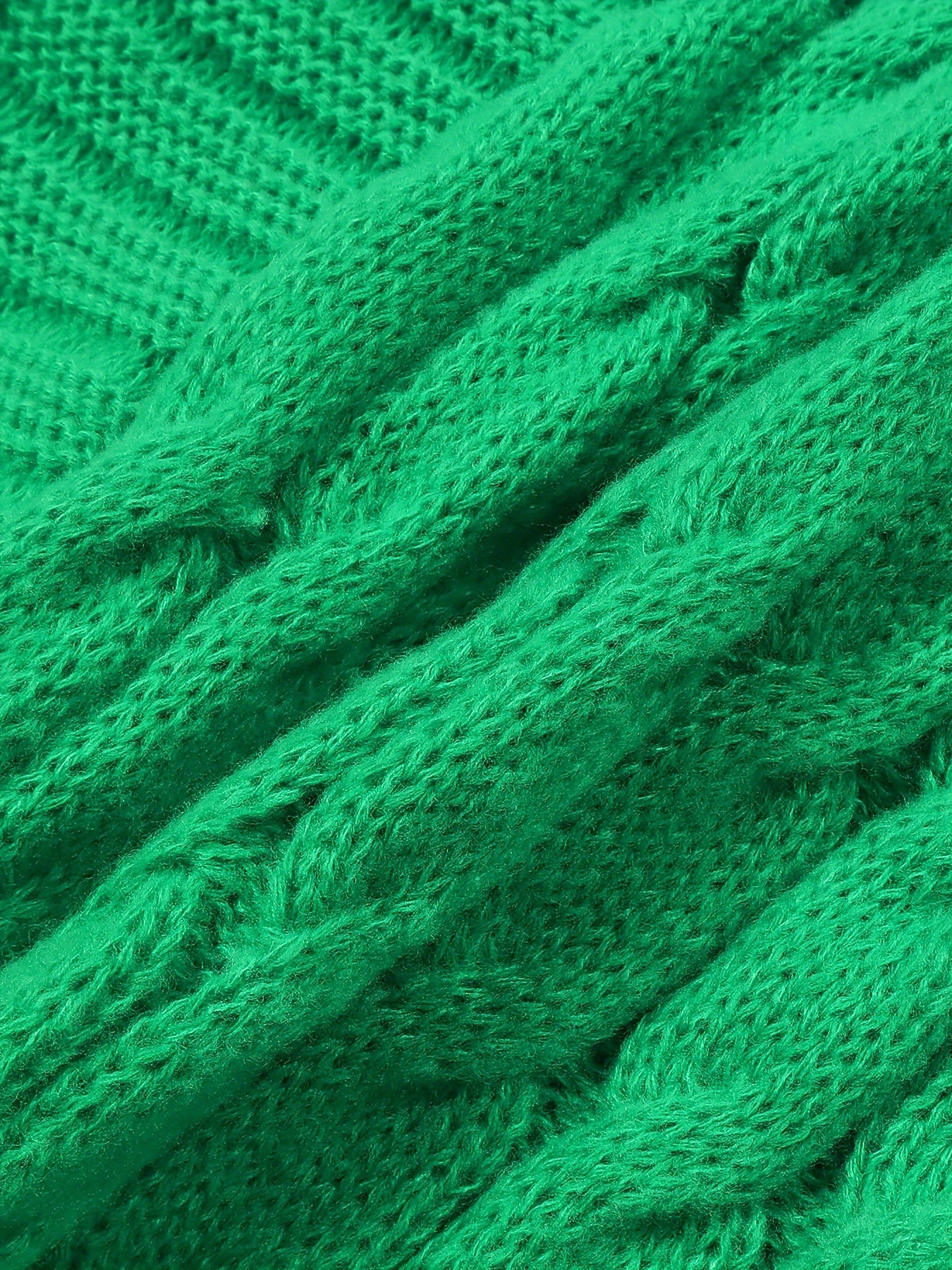 Женский оверсайз вязаный кардиган-пальто с длинным рукавом для осени и зимы, полиэстеровый свитер