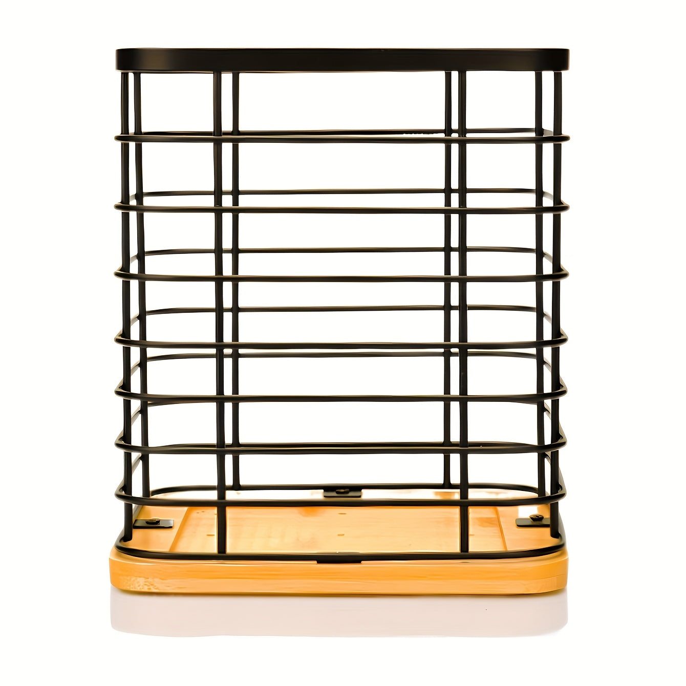 Multifunctional Vertical Kitchen Rack with Cutlery Holder and Organizer