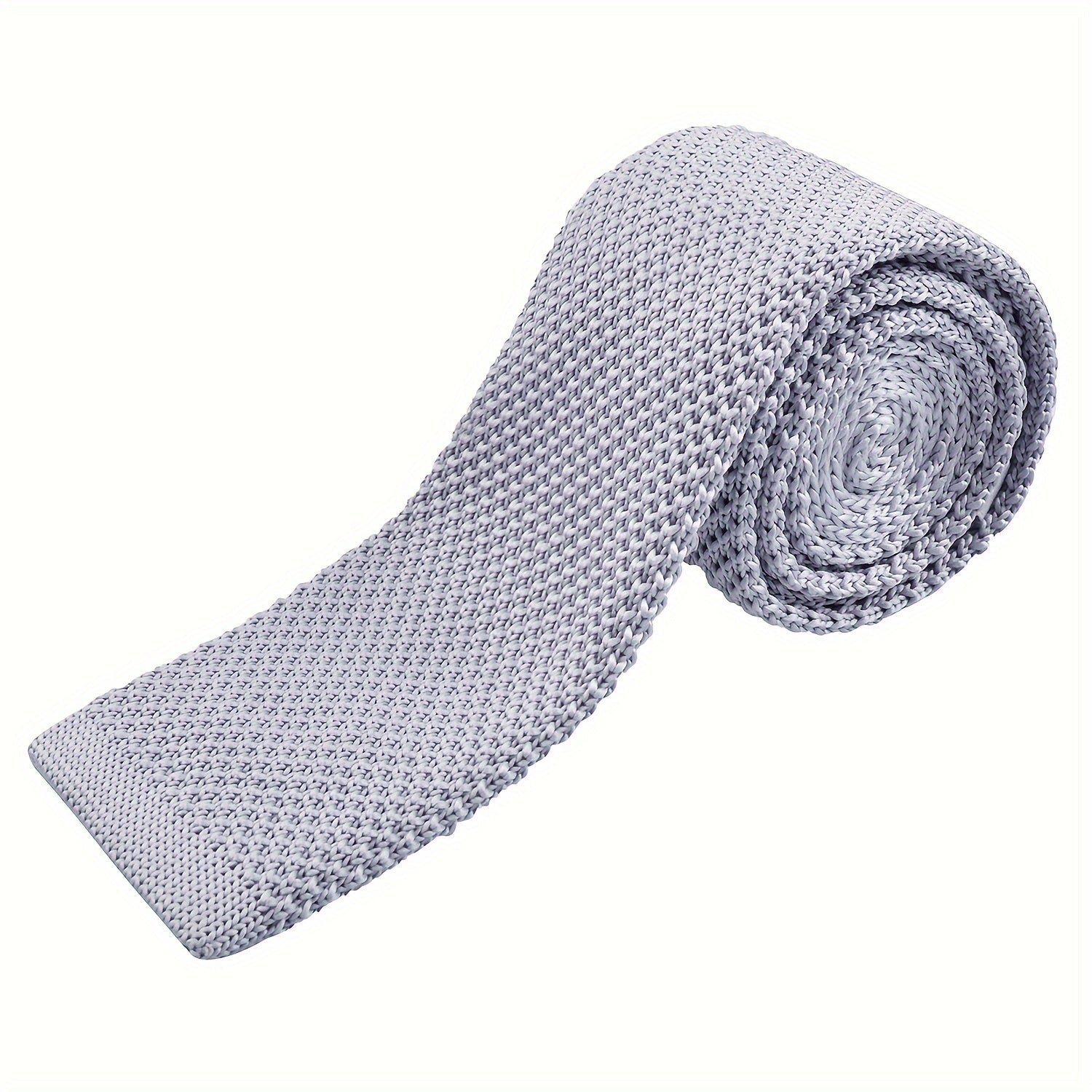 Men's Multi-Color Knit Tie for Business and Formal Events