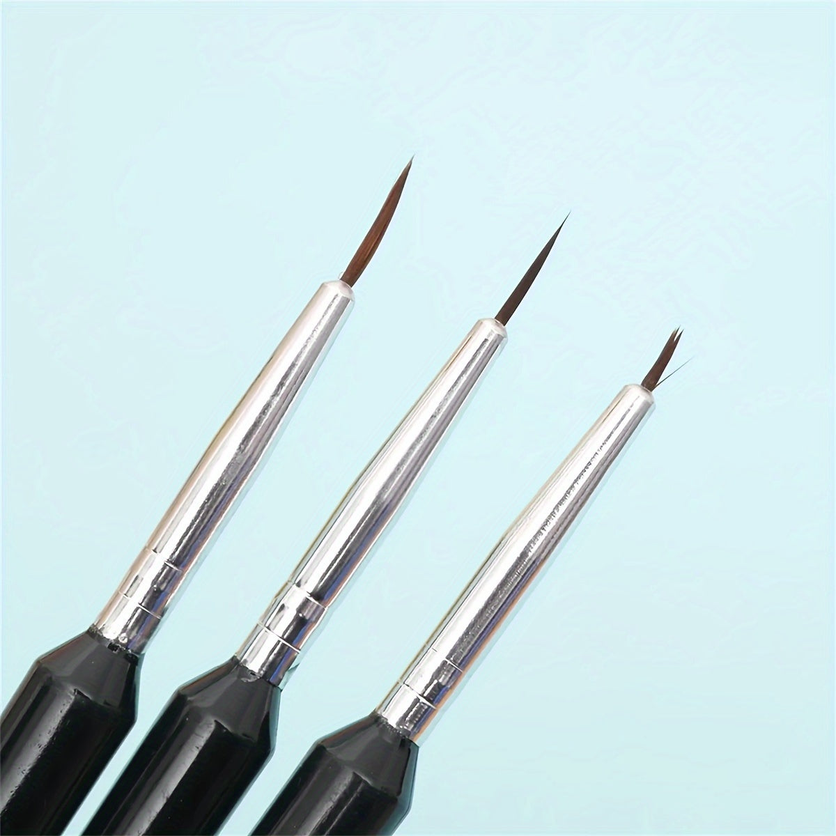 Acrylic Cake Decorating Brushes Set of 3 Food Safe Baking Tools