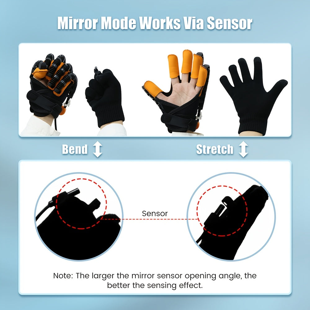 Auto Hand Training Robot Gloves for Finger Exercise USB Plug-in Hand Exercise Equipment