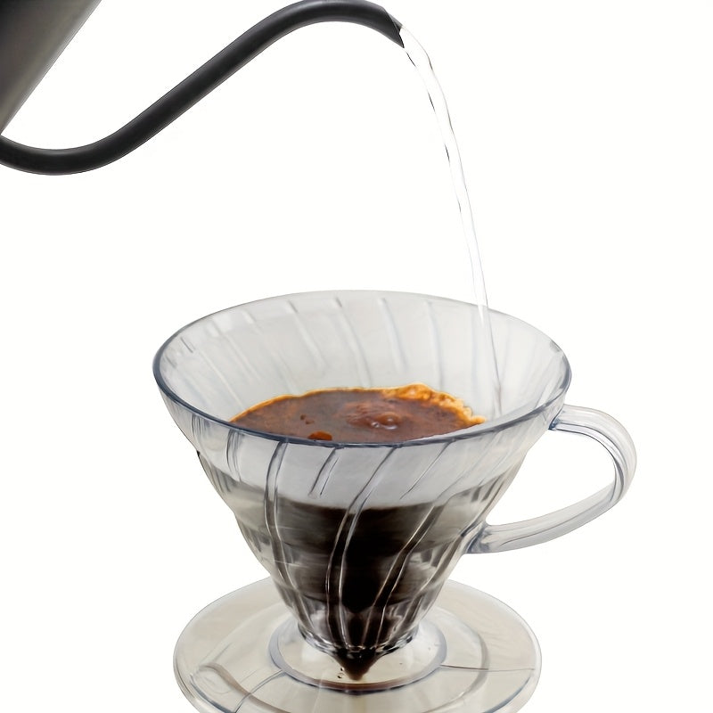 Reusable Coffee Dripper Resin Pour Over Filter for Coffee Brewing 1-2 Cups