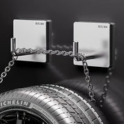 3-Pack Stainless Steel Adhesive Wall Hooks for Kitchen and Office Storage